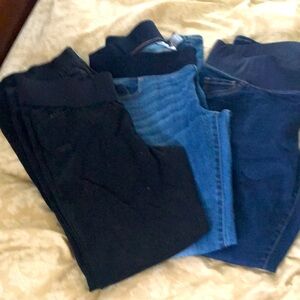 Maternity jean lot
